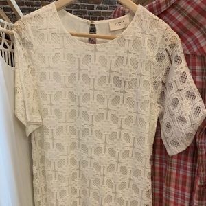 BRAND NEW w/ TAGS White Lace Dress
